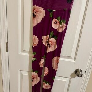 Floral Purple Women's leggings